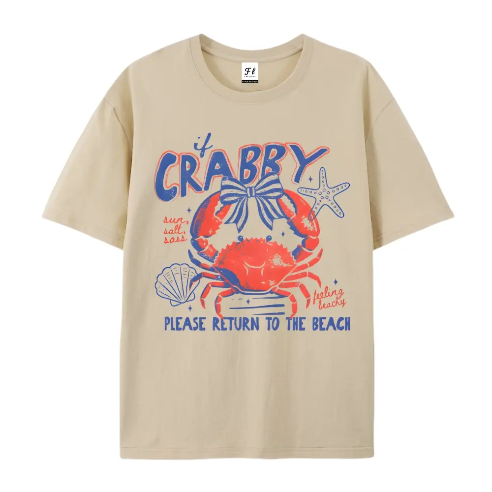 If Crabby Shirt, Trendy Women's Tshirt
