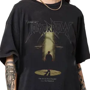 Hurry Up Tomorrow A New Path Graphic Tee, The WKND Album Tour Merch