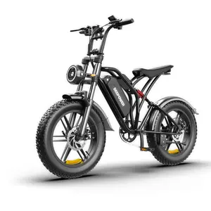 【Christmas Gift&DEEPOWER Ebike】1500W Peak Power48V18Ah22.5Ah27.5AhRemovable Battery20All-Terrain Fat Tires UL 2849,LED Headlights,Top Speed 32MPH,Range65-100MilesFat Tire Ebike,Dual Shock Absorber,99N.m Equipped with turn signal lights both front and rear
