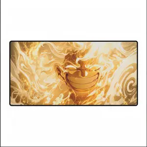 Gear 5 Inspired Custom Desk Mat | Personalized Anime Mouse Pad | Custom Name Gaming Desk Mat | Anime Desk Setup