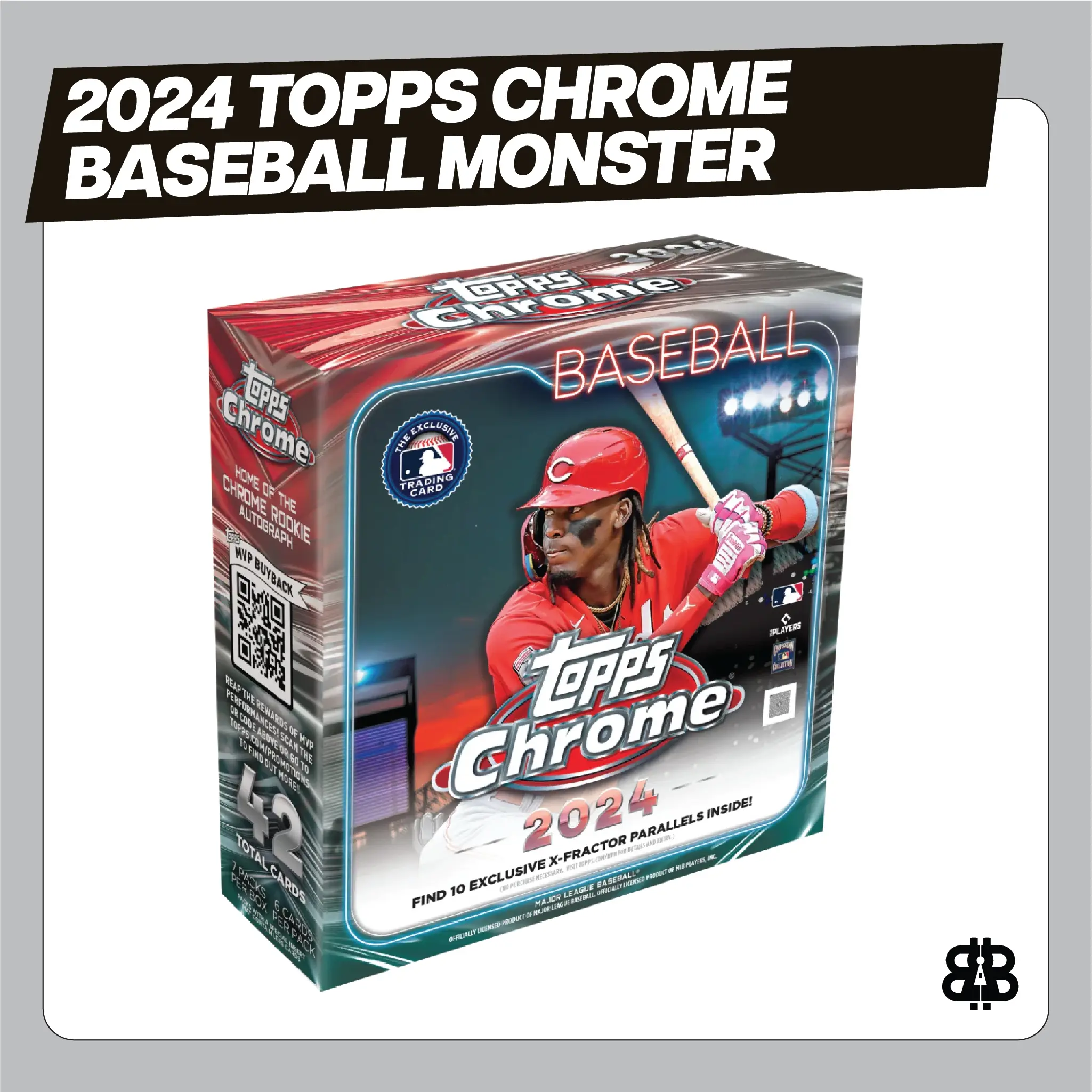 2024 Topps Chrome Baseball Monster Trading Cards LV