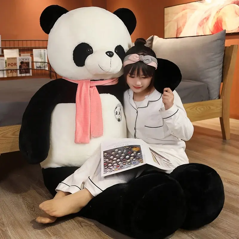 Cute Super Large Plush Panda Toy 80/100/ 120cm Lovely Birthday Christmas Baby Gift Children's Toy
