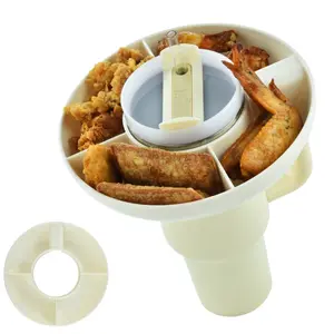 40oz Tumbler Snack Tray, Portable Tumbler Snack Holder Cup Drinkware