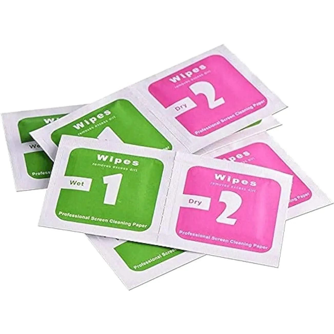 [Gift] Dry Wet Cleaning Wipes Paper Dust Removal Papers FOR PHONE CASE, TRENDY AND FASHION