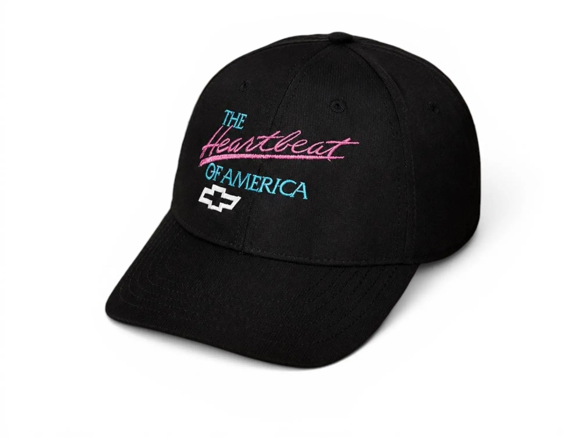 Chevrolet The Heartbeat Of America Embroidered Baseball Cap