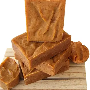 ANAYOU Bliss Papaya-Turmeric-Ginger Natural Body Soap, ideal for uneven skin tone, hyperpigmentation, dark spots blemishes. 3.5 oz, Unisex.