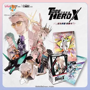 New  To Be Hero X Blind Box Collectible Cards Acrylic Cards What Is A Hero Nice Lucky Qing Peripherals Signed Version Gift Toy