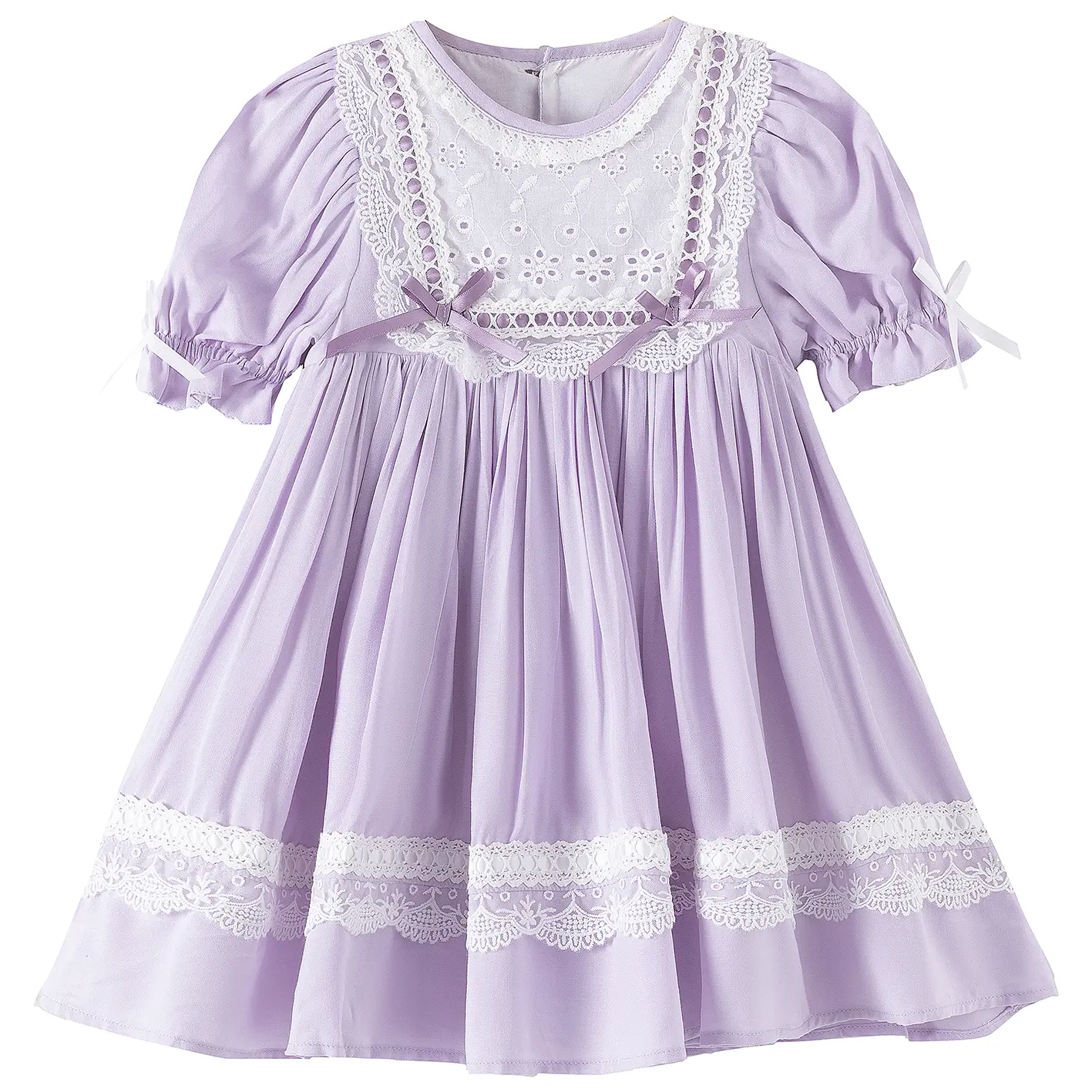 open lace back dress Pastel Purple Maxi Dress for Elegant Summer Affairs main image 1