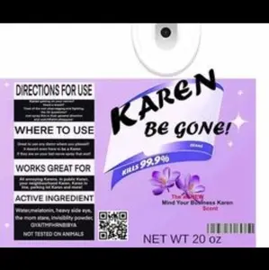 Karen Be Gone Skinny Tumbler
