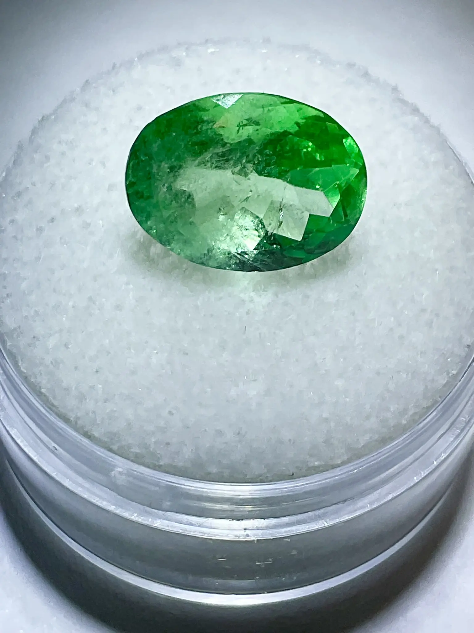 Emerald 4.11ct. Brilliant Cut Gemstone