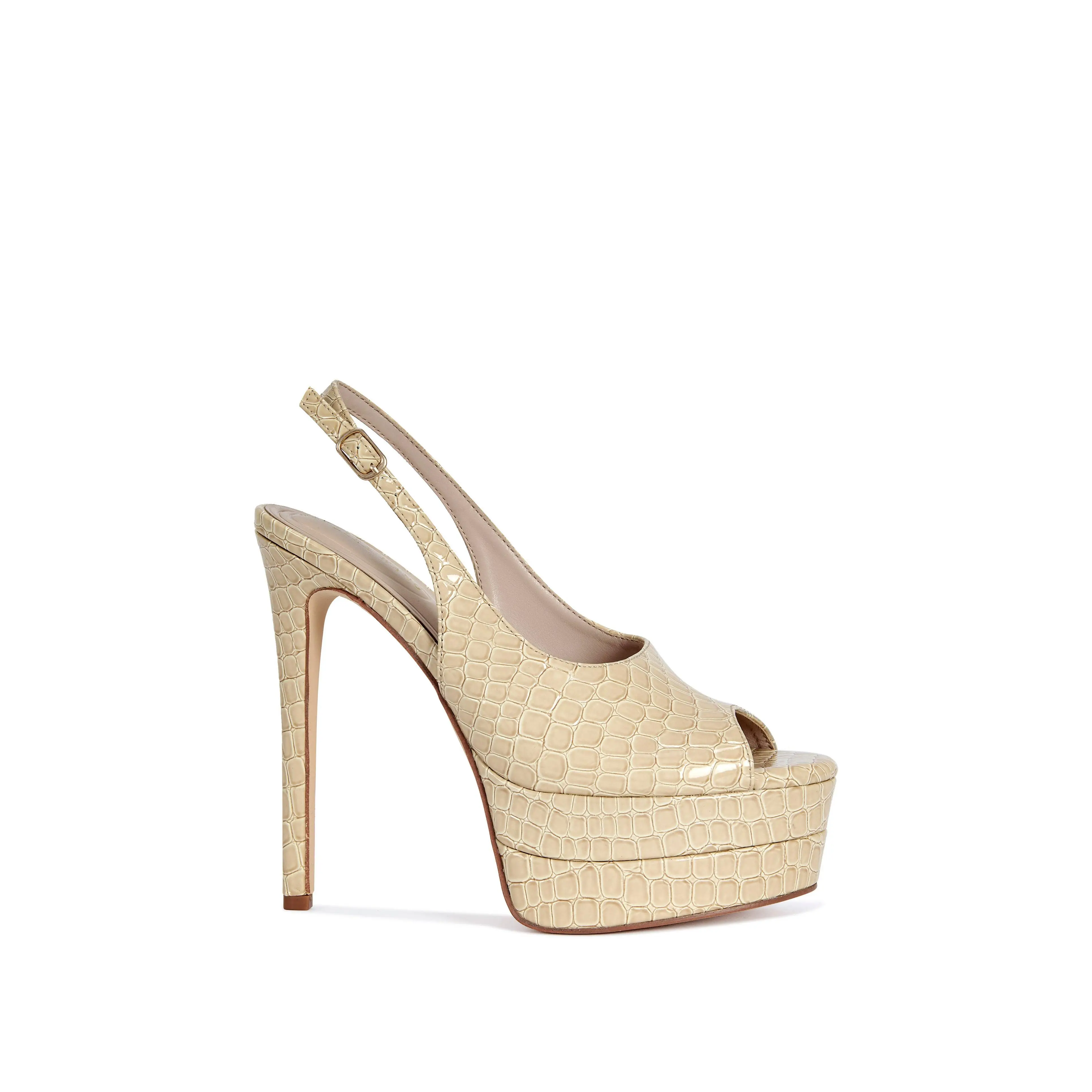 EXACTLY-TAUPECROC PLATFORM STILETTO PUMP