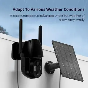 4G LTE Wireless Solar Powered Cellular Surveillance Security Camera-  No WiFi, 2K Live Streaming, Remote APP Controlled, WaterProof, Motion Activated, Night Vision,,Includes 4G Data Card ( Free 7days Data)
