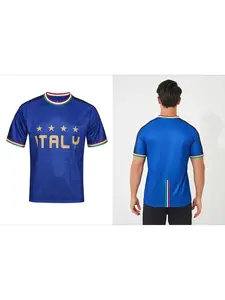 New Design Yingruida Italy National Top Jerseys Home Fans Soccer Shirt Adults Outdoor Breathable Football Jersey for Men as Gift