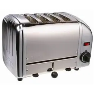 Dualit Commercial 4-Slice Toaster In Chrome- 40415