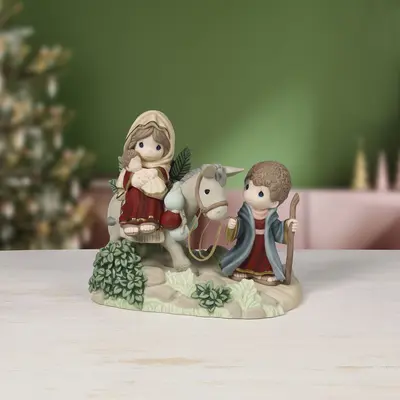 Aurora® Inspirational Precious Moments™ Noah's Ark Playset St￭ Animal - Cherished Memories - Enduring Comfort - Multicolor 6 Inches