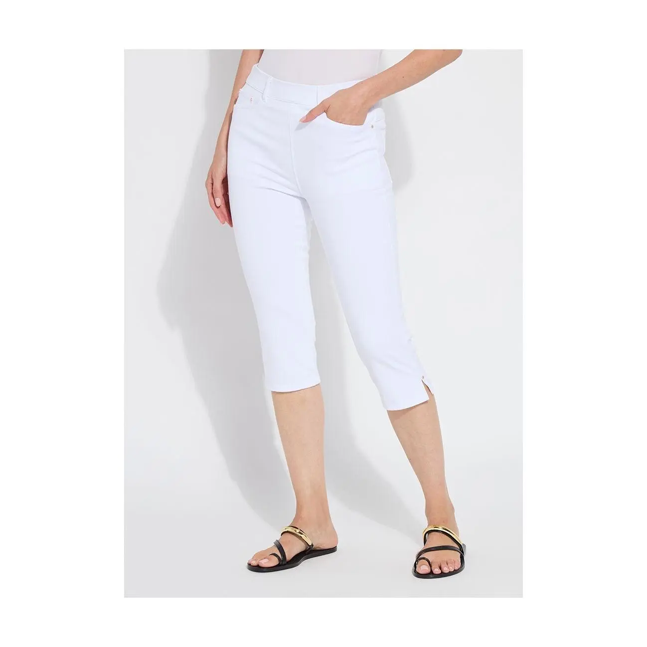 Lysse New York Granada Front Pocket Capri Denim