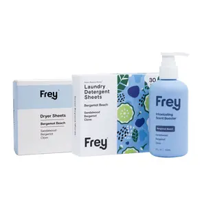 Freshness Trio - Frey Eco Friendly Detergent Sheets, Dyer Sheets and Luxury Scent Booster