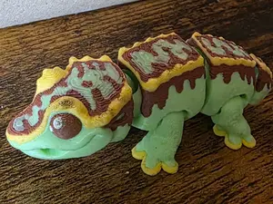 3D Printed Crested Gecko