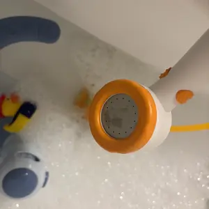 Electric Water Sprayer, 1 Set Cute Cartoon Design Shower Toy, Baby Bath Toy, Water Sprayer Toy, Bathing Toy for Boys & Girls, Birthday Gift