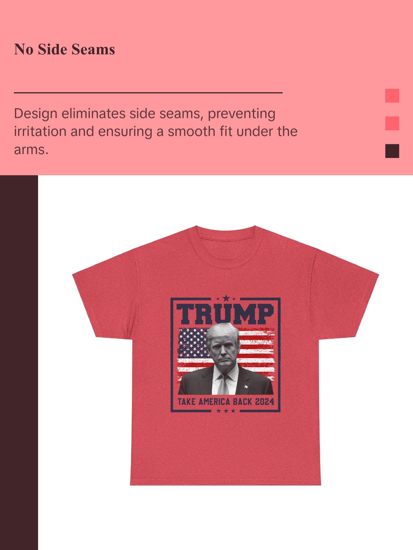 Trump Take Back America - Unisex Heavy Cotton Tee