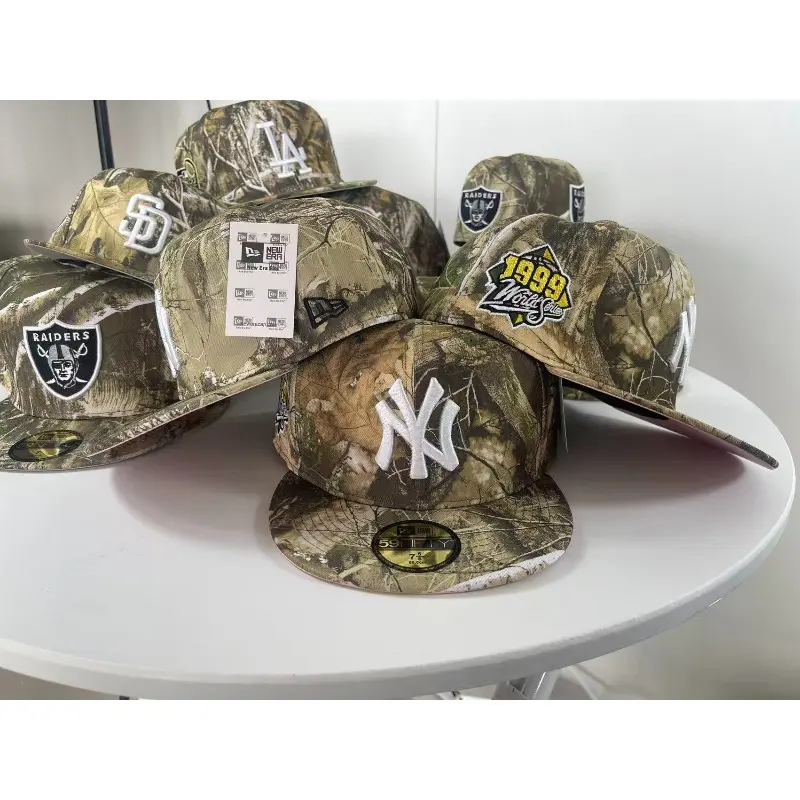NEW HOT2026 ERA59FIFTYMLB New CamouflageBaseball Hat National Teams Fitted Snapback Los Angeles Dodgers New York Yankees Boston Red Sox Hats Cap Caps Hat