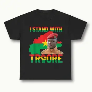Africa Resistance Thomas Sankara Burkina Faso Ibrahim Traore T-Shirt, Graphic Unisex T-Shirt, Full Color T-Shirt, For Men, For Women Clothes Cotton