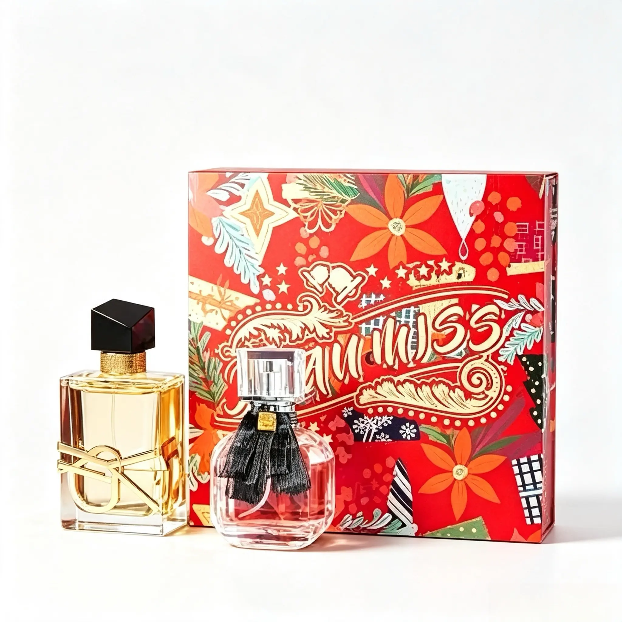 JEAN MISS Lady Perfume Christmas Gift Set|50ml+30ml I 2PCS Women's Eau De ToiletteSpray Gift Set|Long Lasting Floral Fruity & Herbal FloralCitrus Fragrance Vanilla Fresh RomanticFeminine Scent Daily Commute Date NightParty Anniversary Birthday anbar