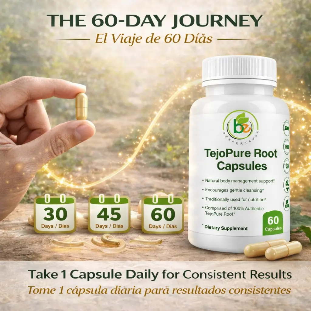 Beauty Experts Tejo Pure Root Capsules  60 Capsules  Natural Plant-Based  Dietary Supplement for Metabolic Balance & Digestive Wellness Detoxing   100% Pure Botanical Root Extract Detox  Non-GMO & Vegan Formula - TikTok  Shop