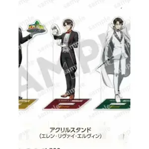 Attack On Titan Levi·Ackerman Eren Yeager  NOBIACE Cosplay Acrylic Stand Model Toys