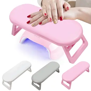 Desktop Foldable Nail Art Pillow Simple style manicure plastic hand pillow foldable wrist support tool portable hand pillow nail shop special tool Nail Care Tool