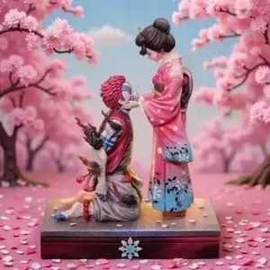 Demon Slayer Upper Three Koma Love Figure, Anime Model Collectible, Demon Slayer Series, Ideal Gift for Fans, High-Quality Detailing