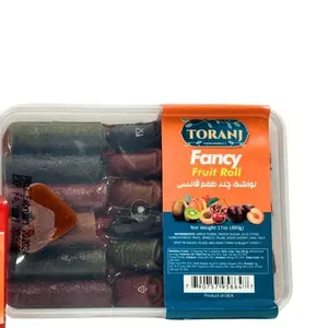 1lb Toranj Fancy Lavashak Mixed Fruit Rolls Wet Saucy