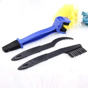 &  Chain Cleaner Tool Set - Bicycle Chain Gears Maintenance Cleaning Brush Kit for All Type Chain Gears(3 Kinds)
