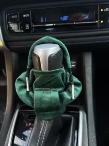 Car Gear Shifter Knob Hoodie Cover || Manual and Automatic Shifter Universal Sized