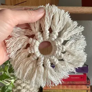 Macrame Sphere Stand
