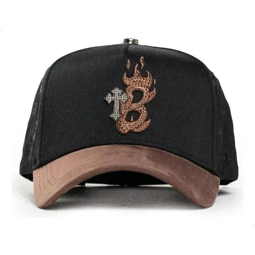 G5 Grade Unisex Black Fabric Adjustable Casual Beanie, Dandy Hats X Tombochio Collab