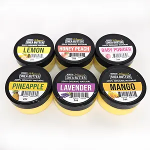 WONDERLOC Whipped Shea Butter 2oz 100% Organic * 6 SCENTS * SET