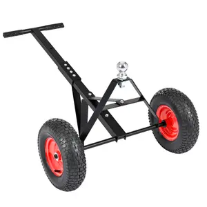 Trailer Dolly with 2 Inch Ball 1000 lb Capacity for Car RV Boat Camping Versatile Smooth Rolling Durable Steel Frame,42x28 Inch Frame