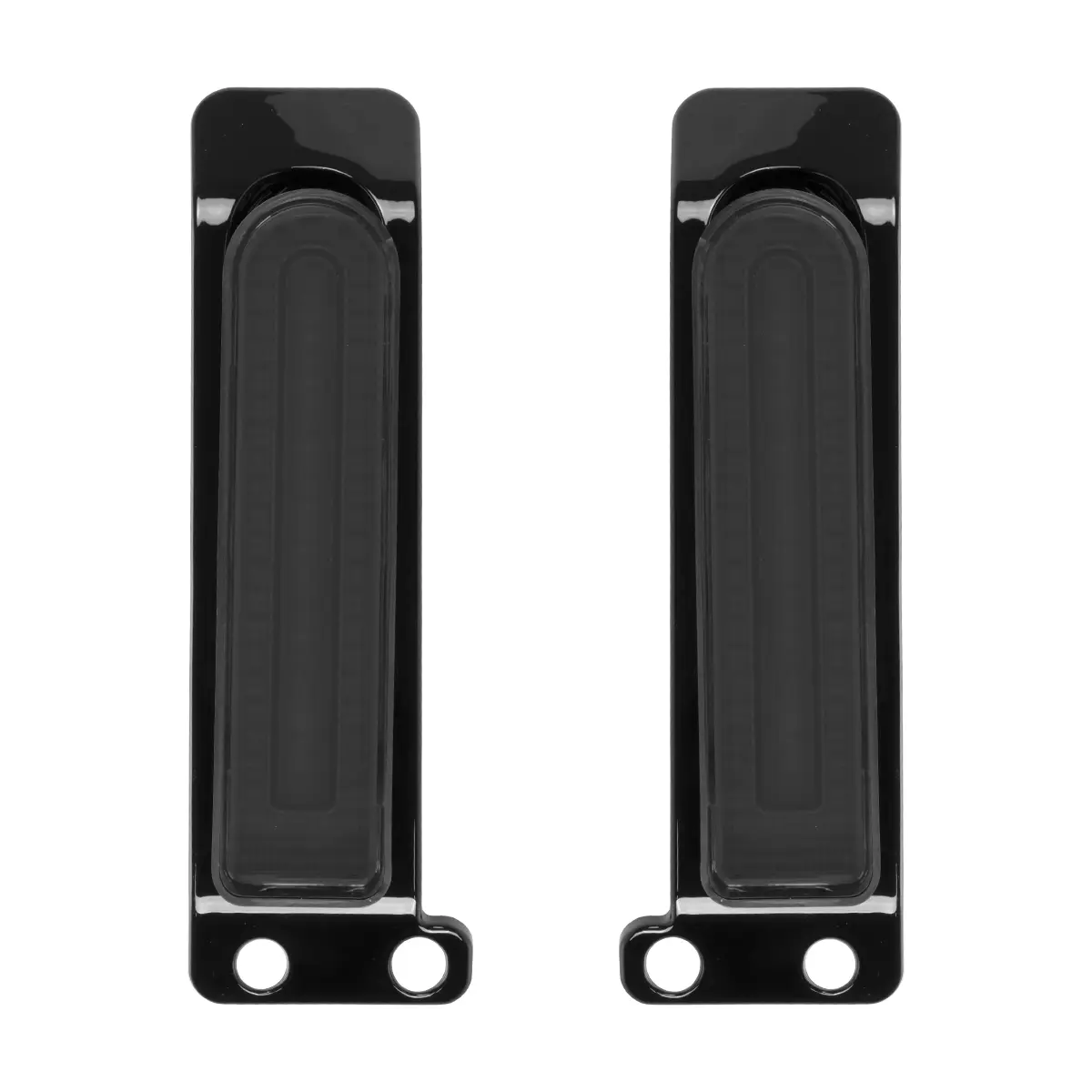 HOGWORKZ® Fuze™ LED Saddlebag Filler Inserts for Harley® Touring '14-'25 | Smoked Lens