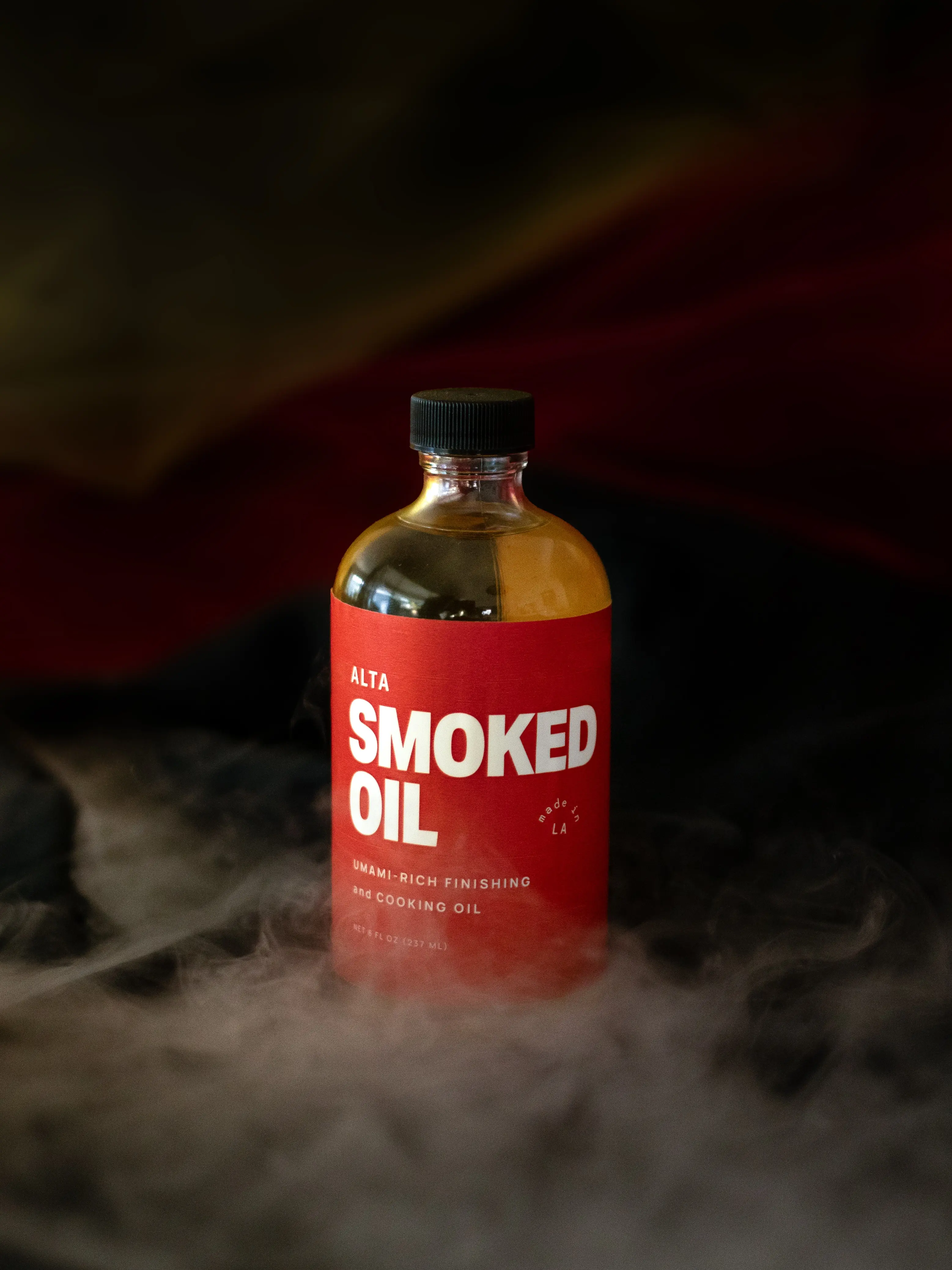 Alta Pantry Smoked Oil - Umami Rich Finishing and Cooking Oil.