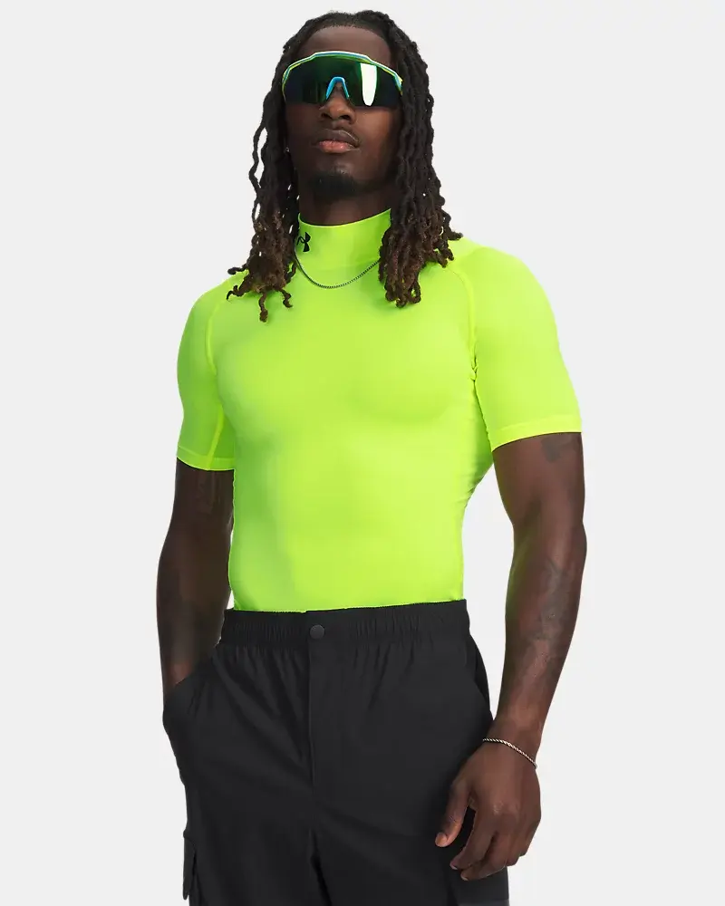 Under Armour HeatGear® Compression Men's Mock Short Sleeve