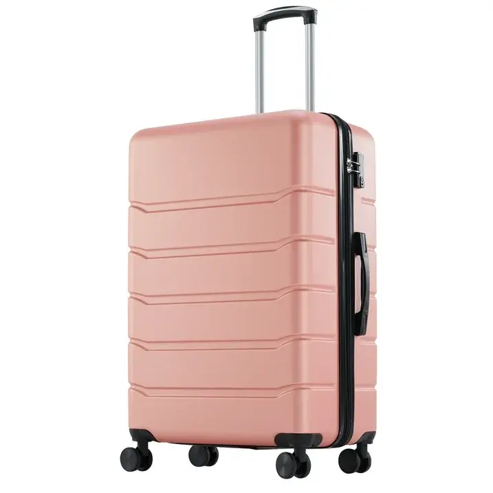 EDX 24 Inch Hardside Expandable Luggage with Spinner Wheels, Checked-Medium Lightweight Expandable Rolling Luggage with TSA Lock