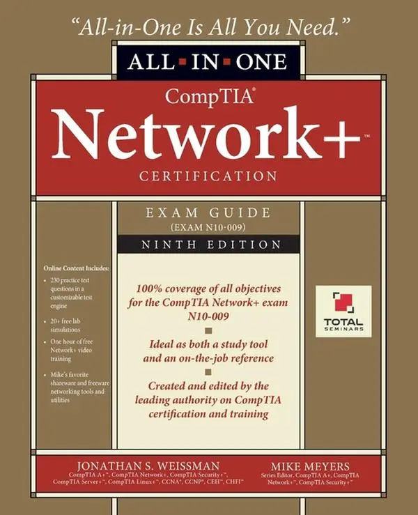 CompTIA Network+ Certification All-in-One Exam Guide, Ninth Edition (Exam N10-009) by Jonathan S. Weissman (Paperback)