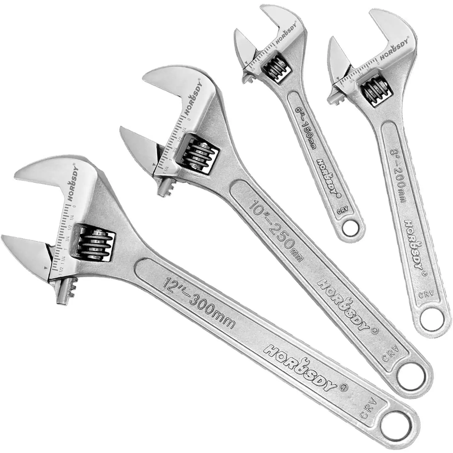 Pretty boy wrench 4-Piece Wrench Set, CR-V, Wrenches Set(6-inch, 8-inch, 10-inch,)