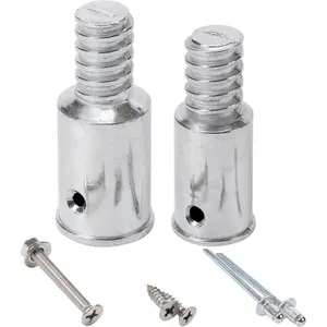 Replacement for Extension Poles Repairing, Push Broom Handle Threaded End (1 in & 3/4 in)