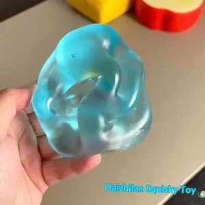 Soft Coconut Oil Squishy Toy, Stress Relief Fidget Toy for Kids