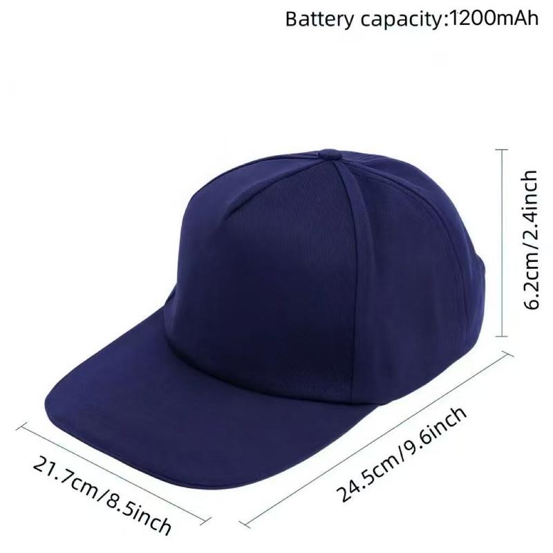Rechargeable Light Relaxation Cap, LED Hair Care Hat with Blue Light, Lithium Battery, New Condition, Ideal for Friday Sale