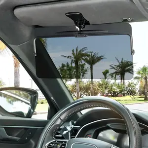 【FathersDayGift】Sun Visor Extender for Car, Universal Anti-Glare Polarized Sun Visor Easy to Install, UV400 Visor Extension Protect from Glare/UV Ray/Stray Light, Safe Driving for Car - Essential Car Accessories for Summer!
