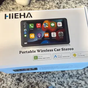 Xgody H16 11.3" 4K HD Touch Screen Dash Cam With CarPlay & Android Auto - Front & Rear Cameras, WiFi, FM