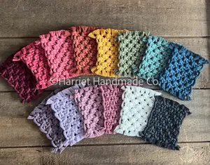 Handmade Macrame Mug Rug / Drink Coaster / Plant Mat - boho bohemian gift ideas coffee tea lover home decor gifts